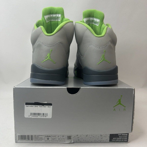 Nike Shoes Air Jordan 5 Retro OG “Green Bean” 2023 - Picture 4 of 8